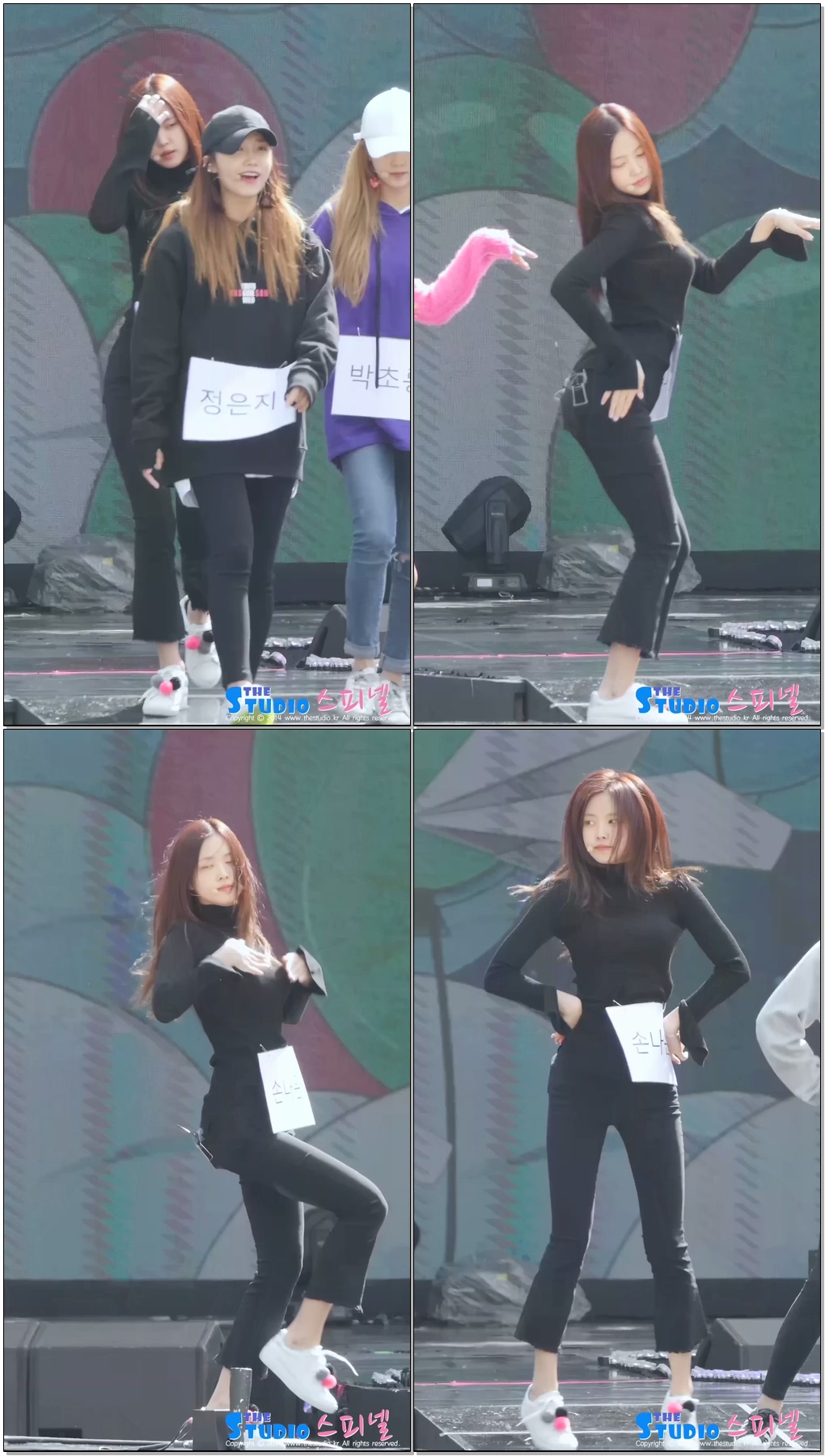 161008 DMC페스티벌 코리안뮤직웨이브 에이핑크 (Apink) 손나은 (Naeun) 리허설 직캠 노노노 No No No by Spinel