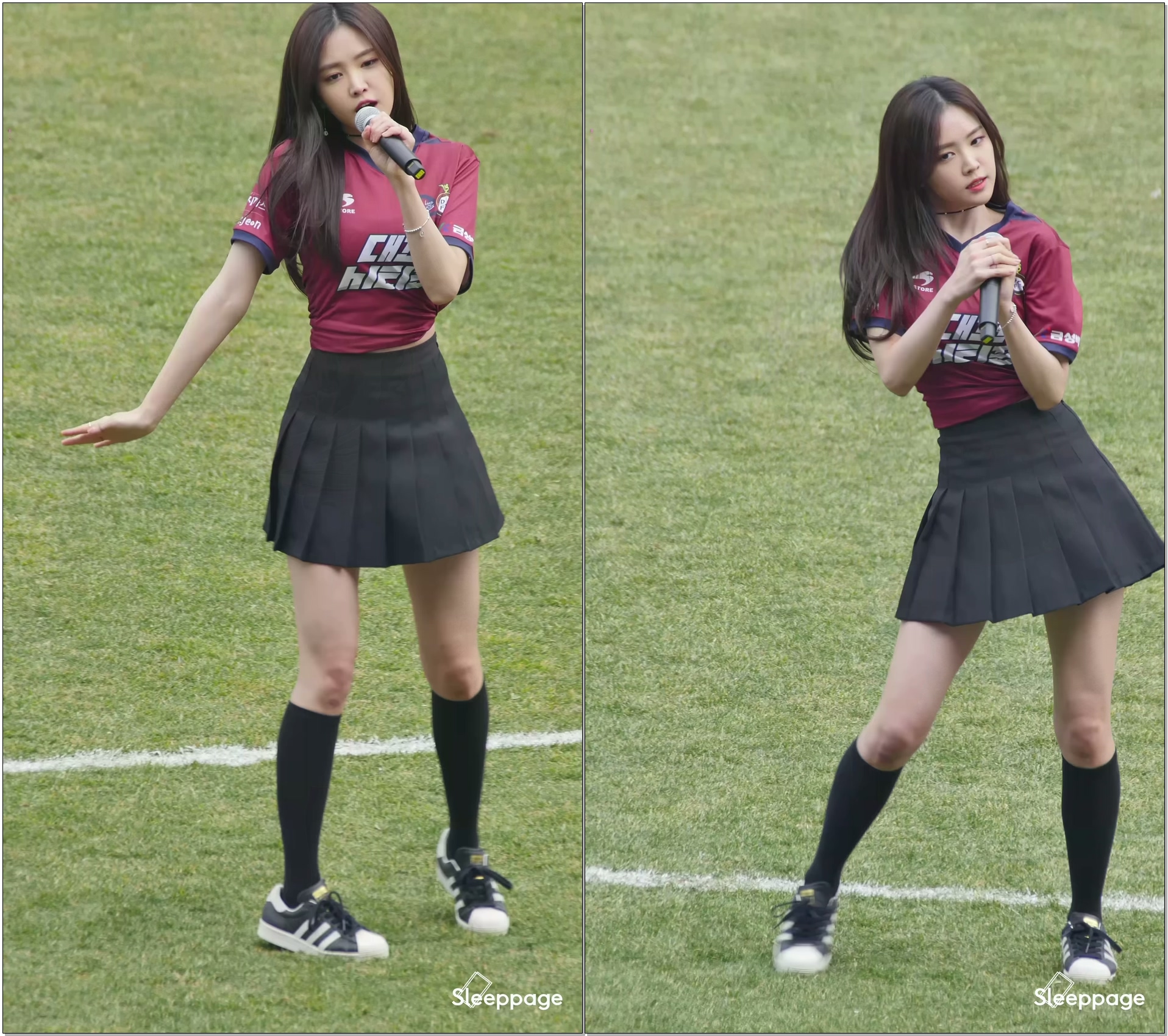 170312 에이핑크 APINK 내가 설랠수있게 Only One 손나은 Naeun @ 대전월드컵 By Sleeppage