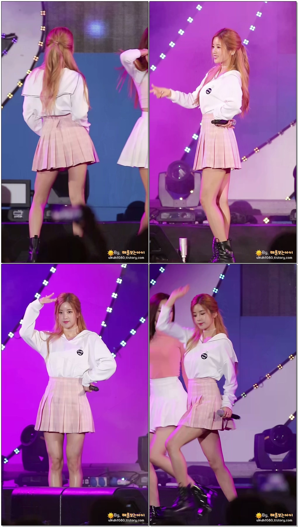161005 에이핑크 Mr Chu 초롱직캠 @ 함안 Bravo음악회 by 해를보는아이
