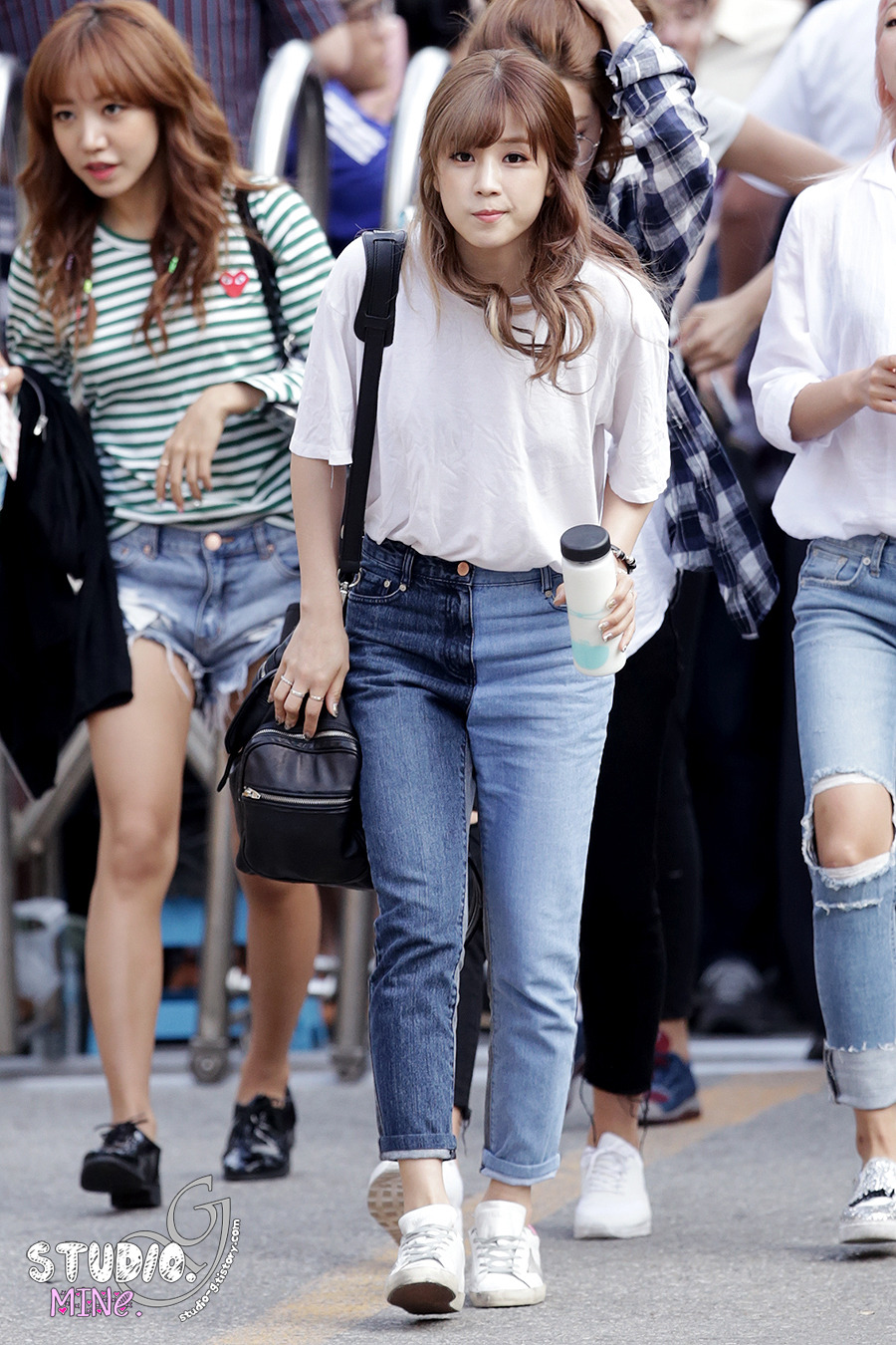 150717 에이핑크 뮤직뱅크 출근길 by MINe.
