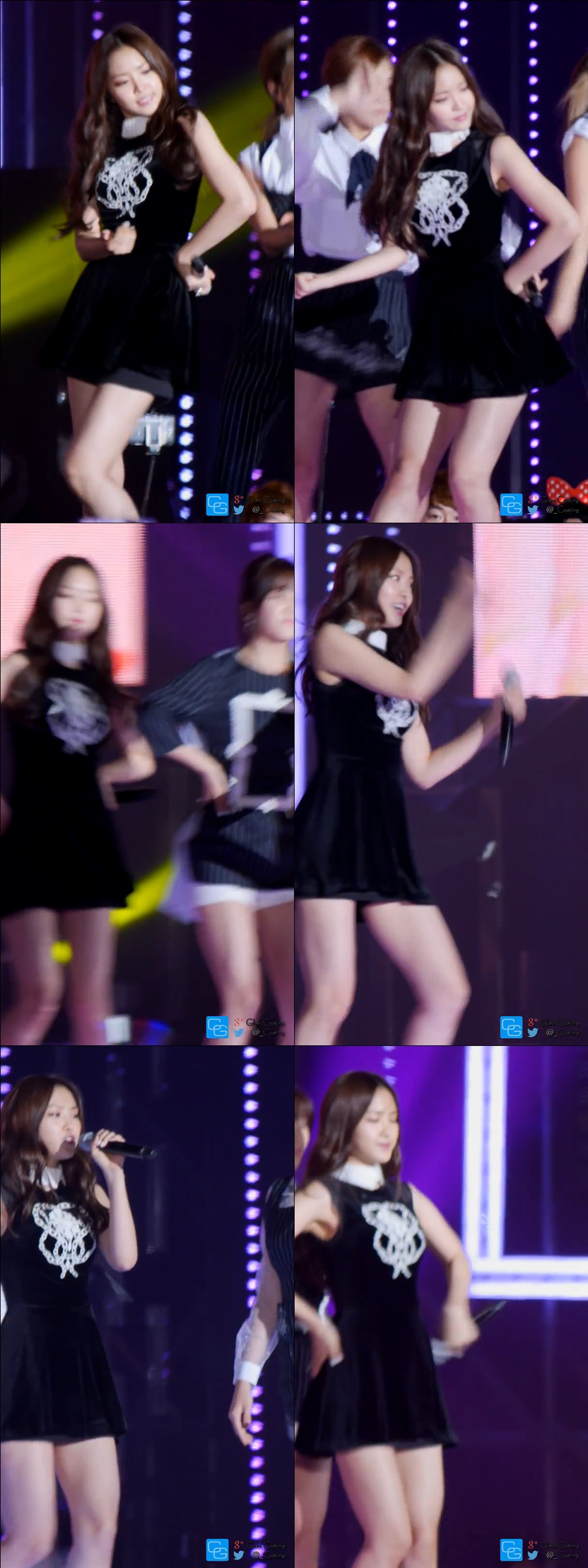 141019 창원 K-Pop World Festival 나은(Apink) 직캠 by GlassCoating