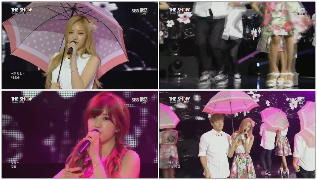 150721 Apink (에이핑크) - Petal (꽃잎점) @ 더쇼 The Show