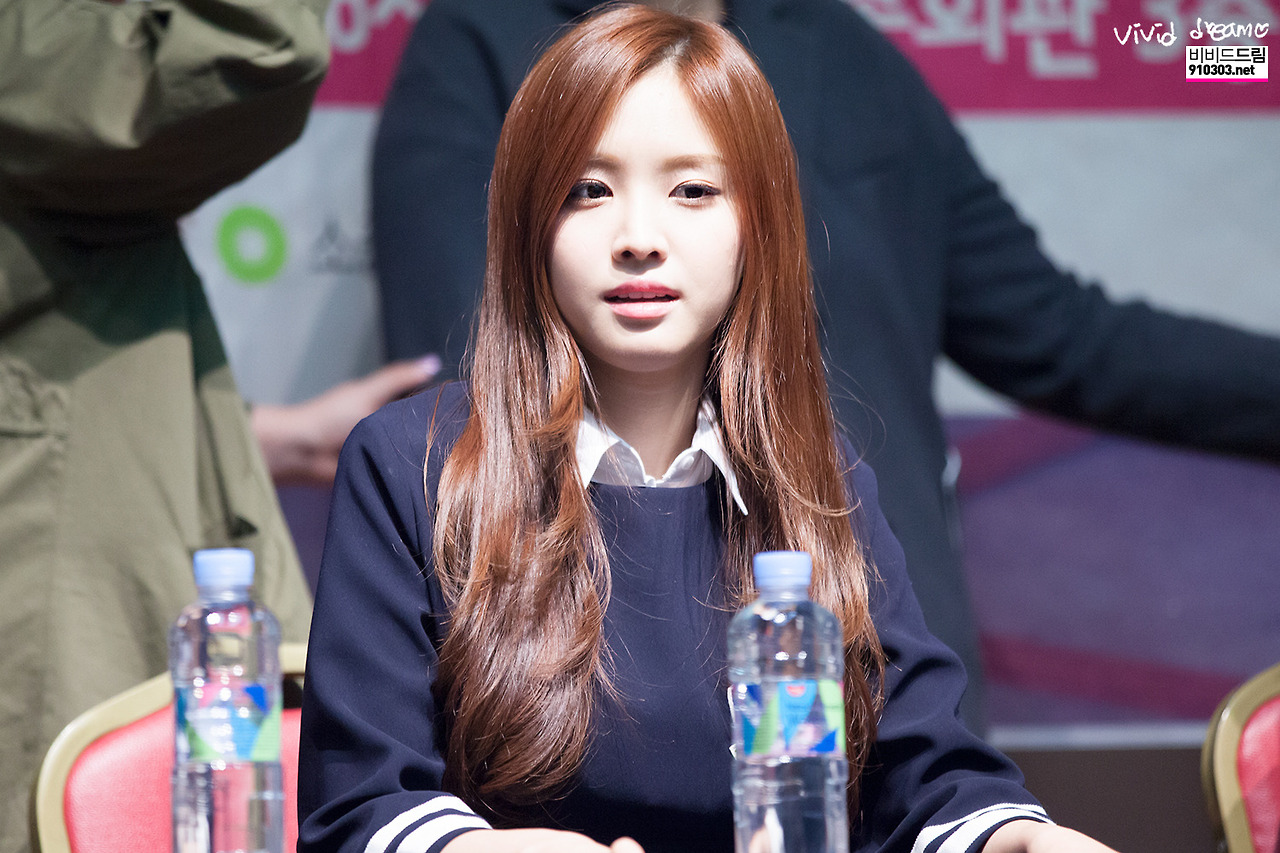 140413 손나은 목동팬사인회 직찍 모음 by EXTRA, 비비드드림
