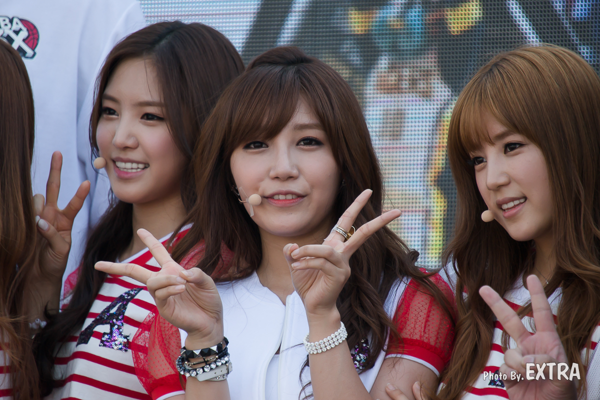 130825 에이핑크 NBA 3X 코리아 농구대회 직찍 모음