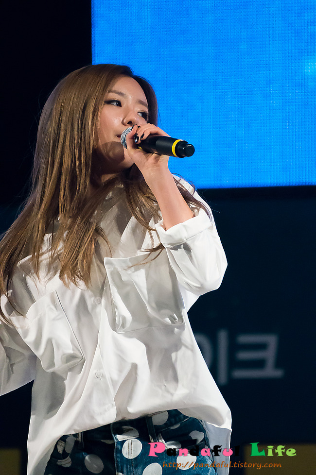 초롱.보미.은지 직찍 - 141008 동명대 축제 by pandaful