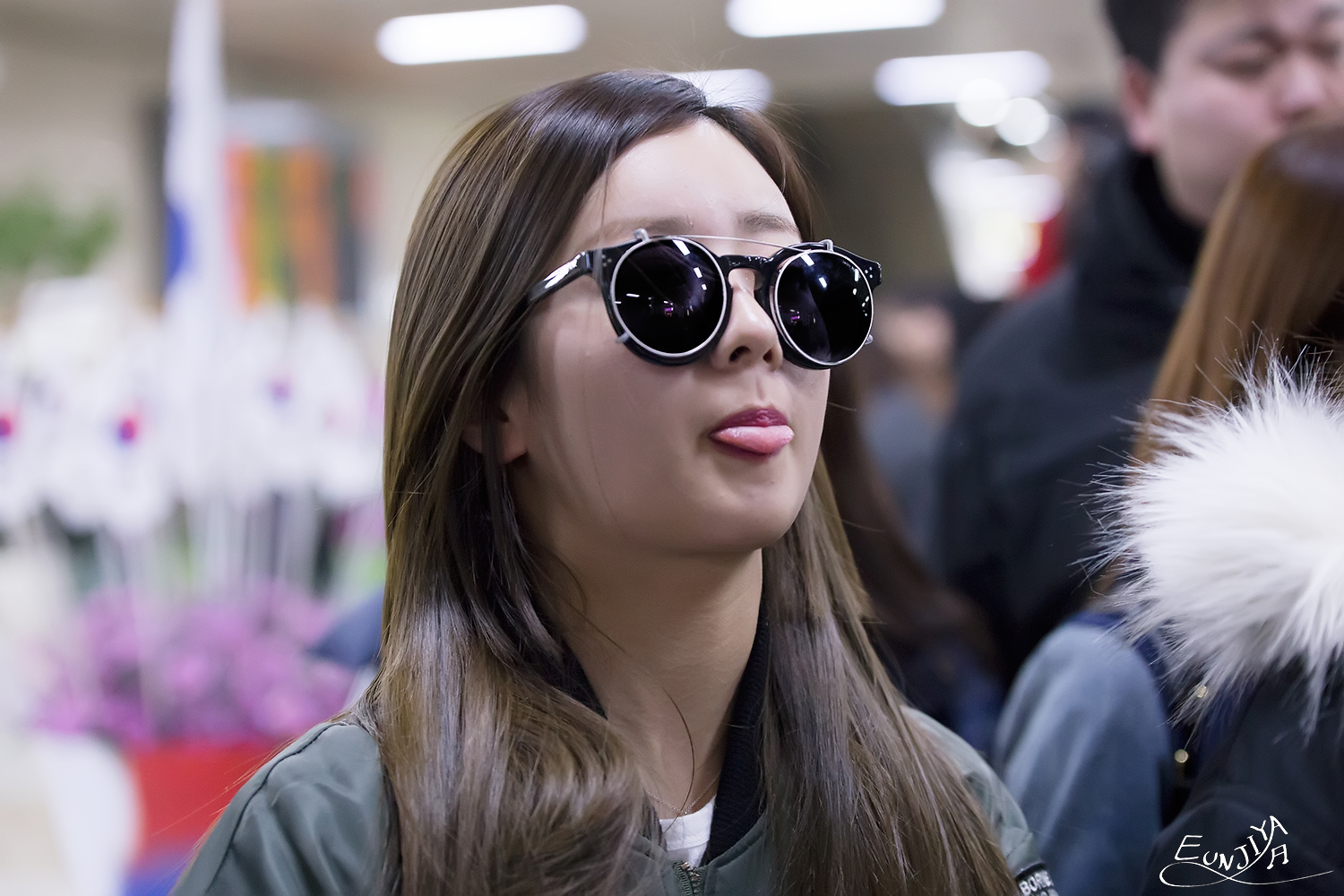 150223 에이핑크 김포공항 입국 직찍 by Eunjiya