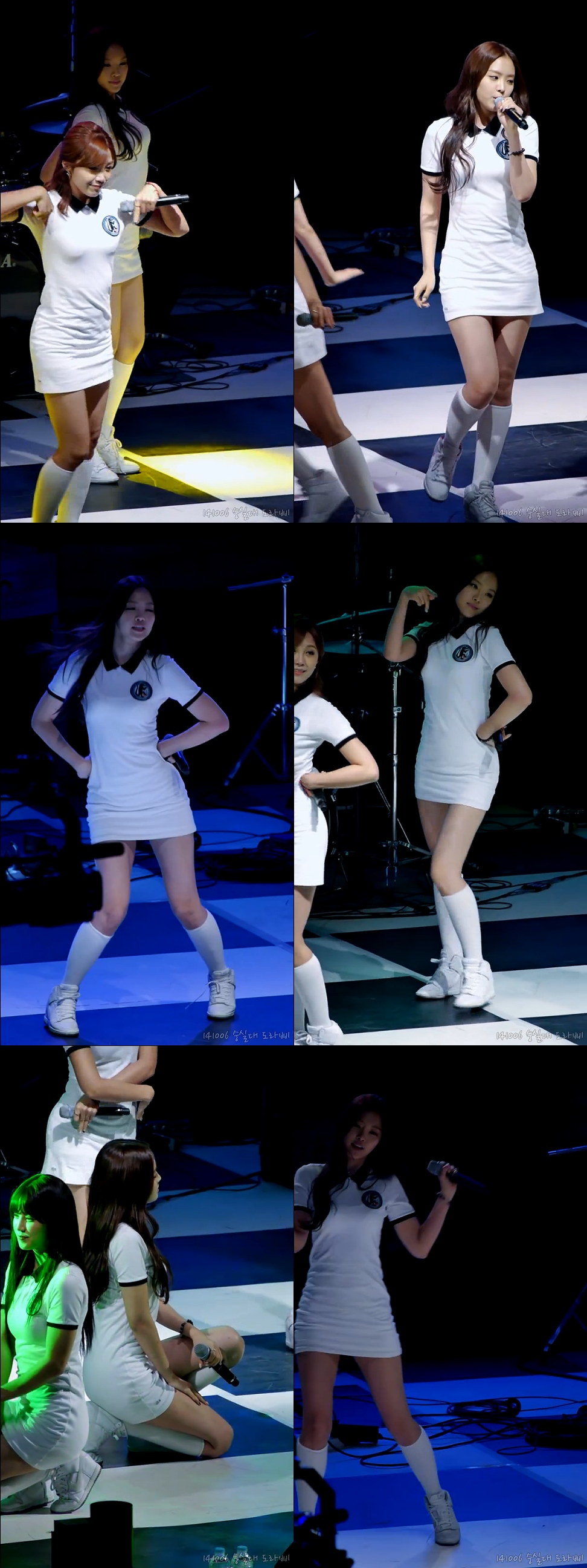 에이핑크 손나은 직캠 - 141006 숭실대 by 도라삐