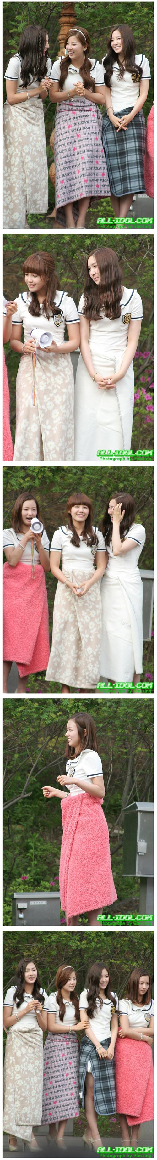 에이핑크 팬미팅 직찍, 담요패션? 눈길