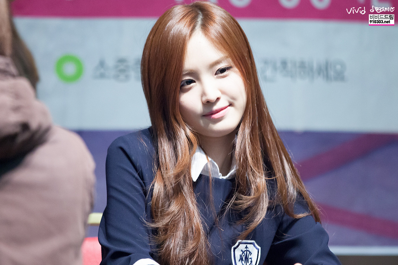 140413 손나은 목동팬사인회 직찍 모음 by EXTRA, 비비드드림