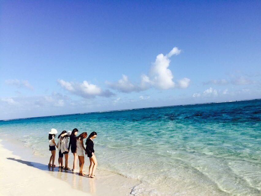 에이핑크 150307 트윗 - 자기 사이판에 가버려서 다들 놀라셨죠>_<