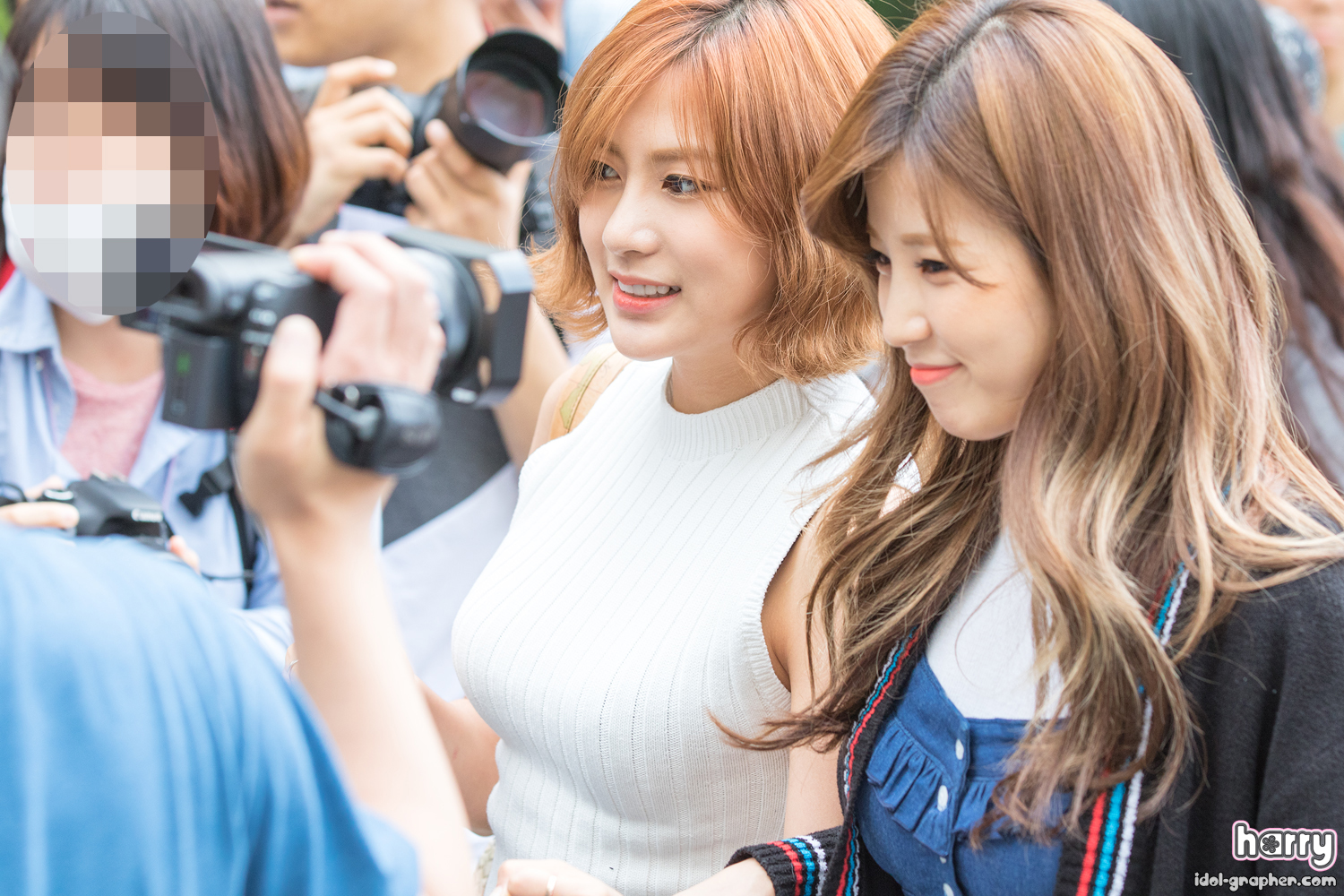 150626 뮤직뱅크 출근길 오하영(에이핑크) 직찍 by Harry