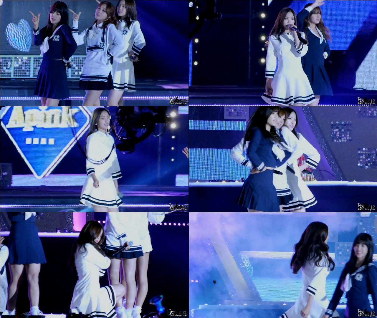 에이핑크 초롱,나은 직캠 - 141003 바이오엑스포