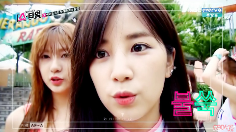 에이핑크의 쇼타임 2회 - 초롱 움짤.gif