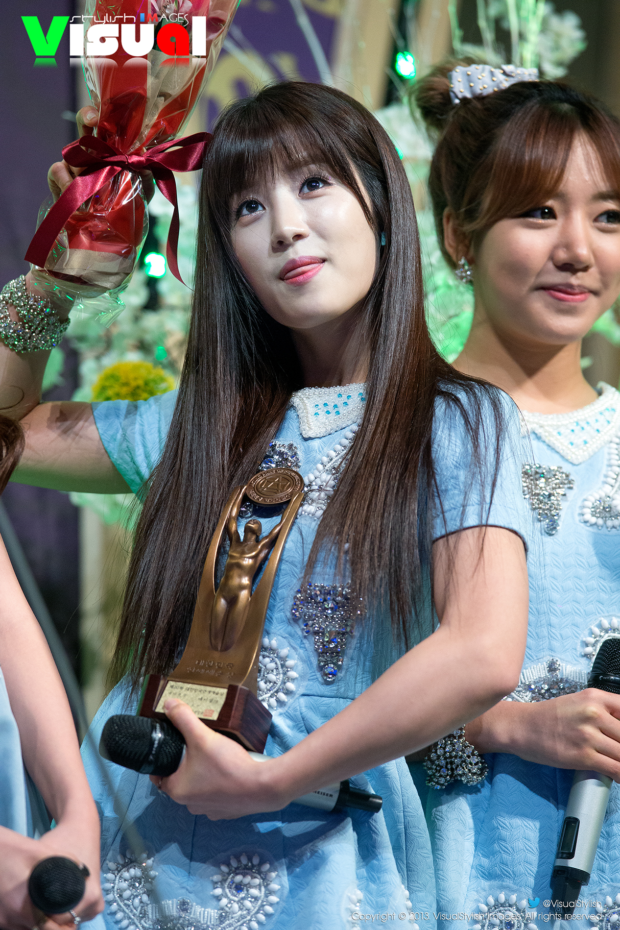 에이핑크 직찍  - 140208 연예예술상 시상식