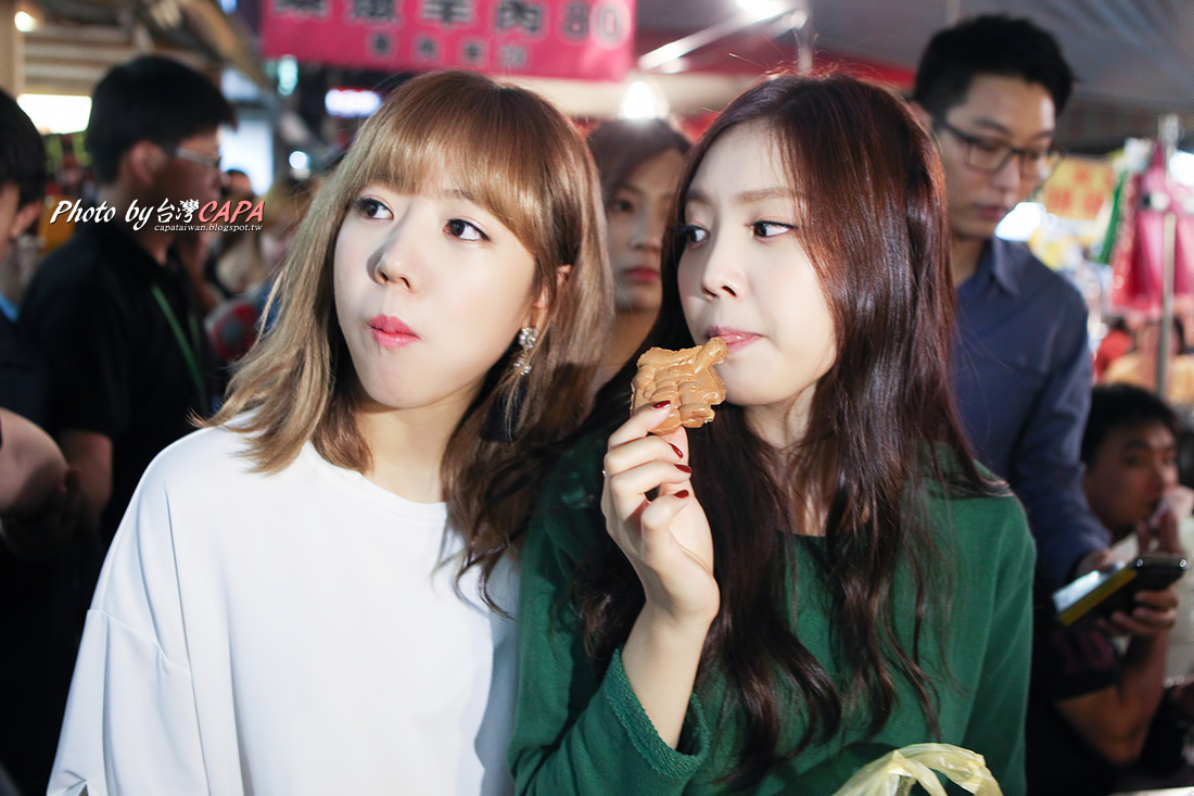 [part.1] 손나은,정은지 focus(에이핑크) 직찍 - 131019 에이핑크 대만 야시장 나들이
