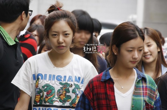출근하는 에이핑크, 사복패션