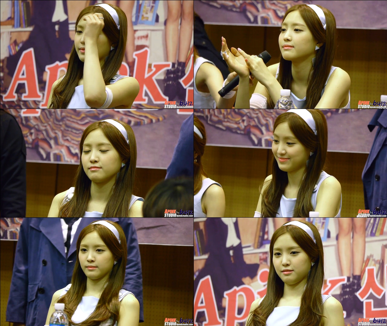 손나은(에이핑크) 직캠 @ 140412 일산 팬싸인회 By 6412