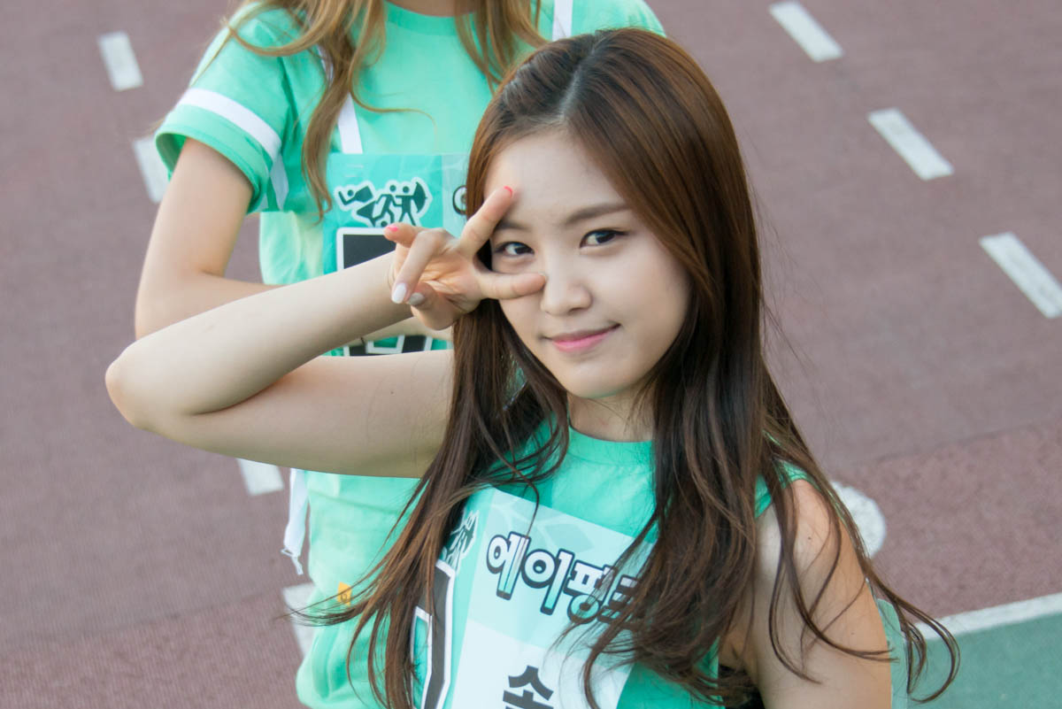 손나은 아육대 직찍 모음.jpg
