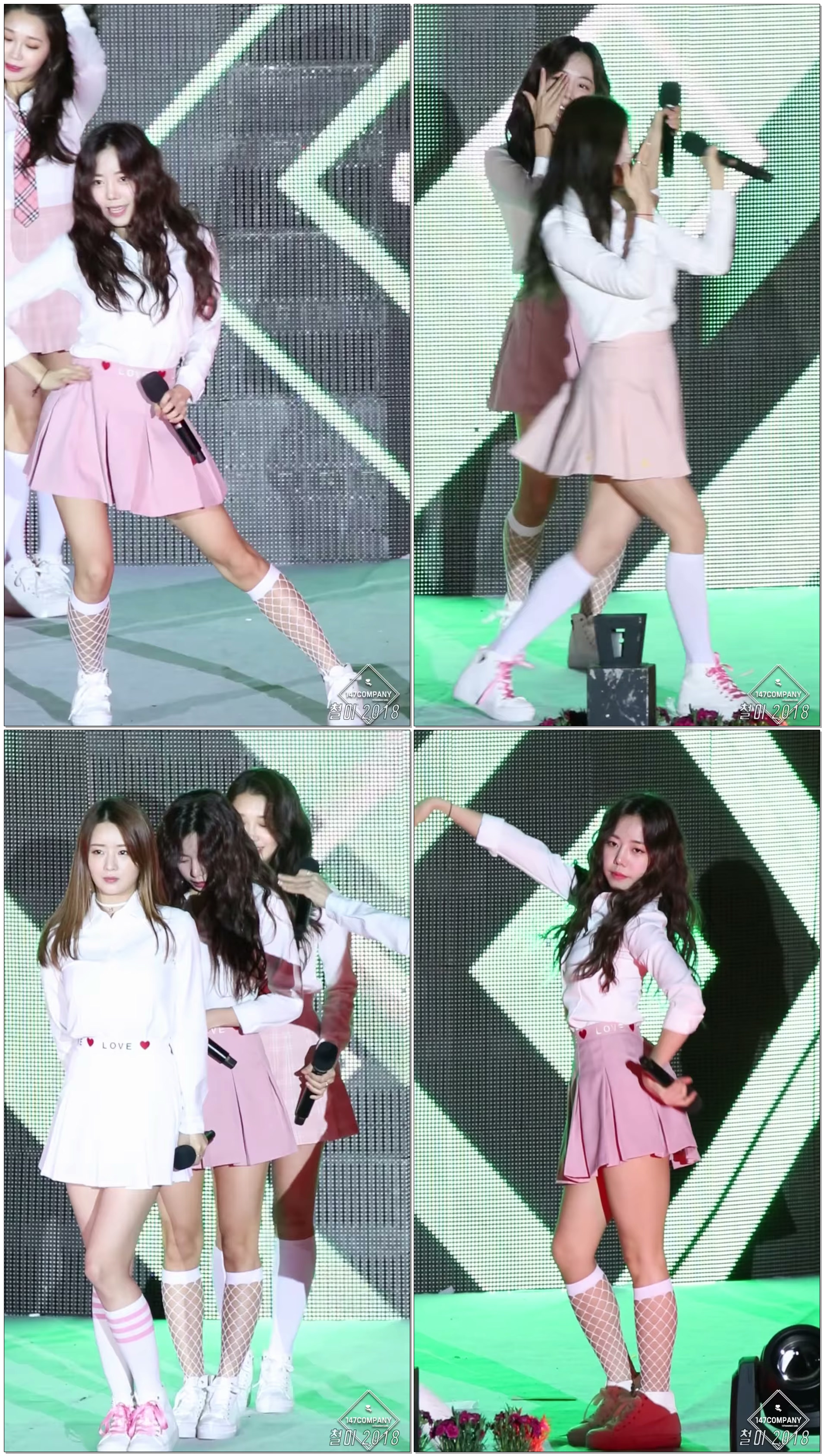 180426 에이핑크 (Apink) 남주 (namjoo) 파이브 (FIVE) BY 철이 147Company - 양평 경기도체육대회(직캠/fancam)