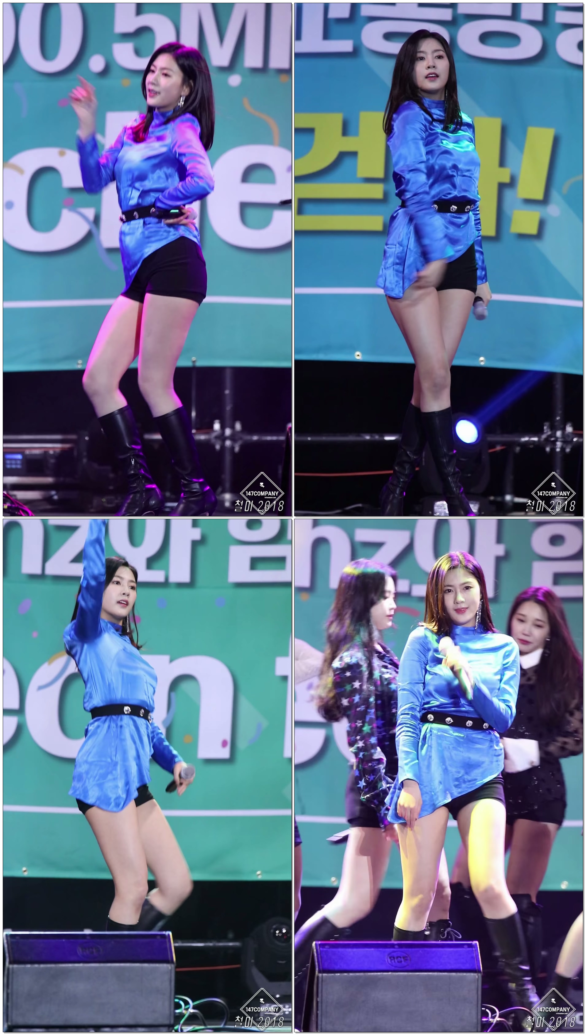 180414 에이핑크 (Apink) 하영 (Hayoung) 러브 (LUV) BY 철이 147Company - 인천 페스타(직캠/fancam)