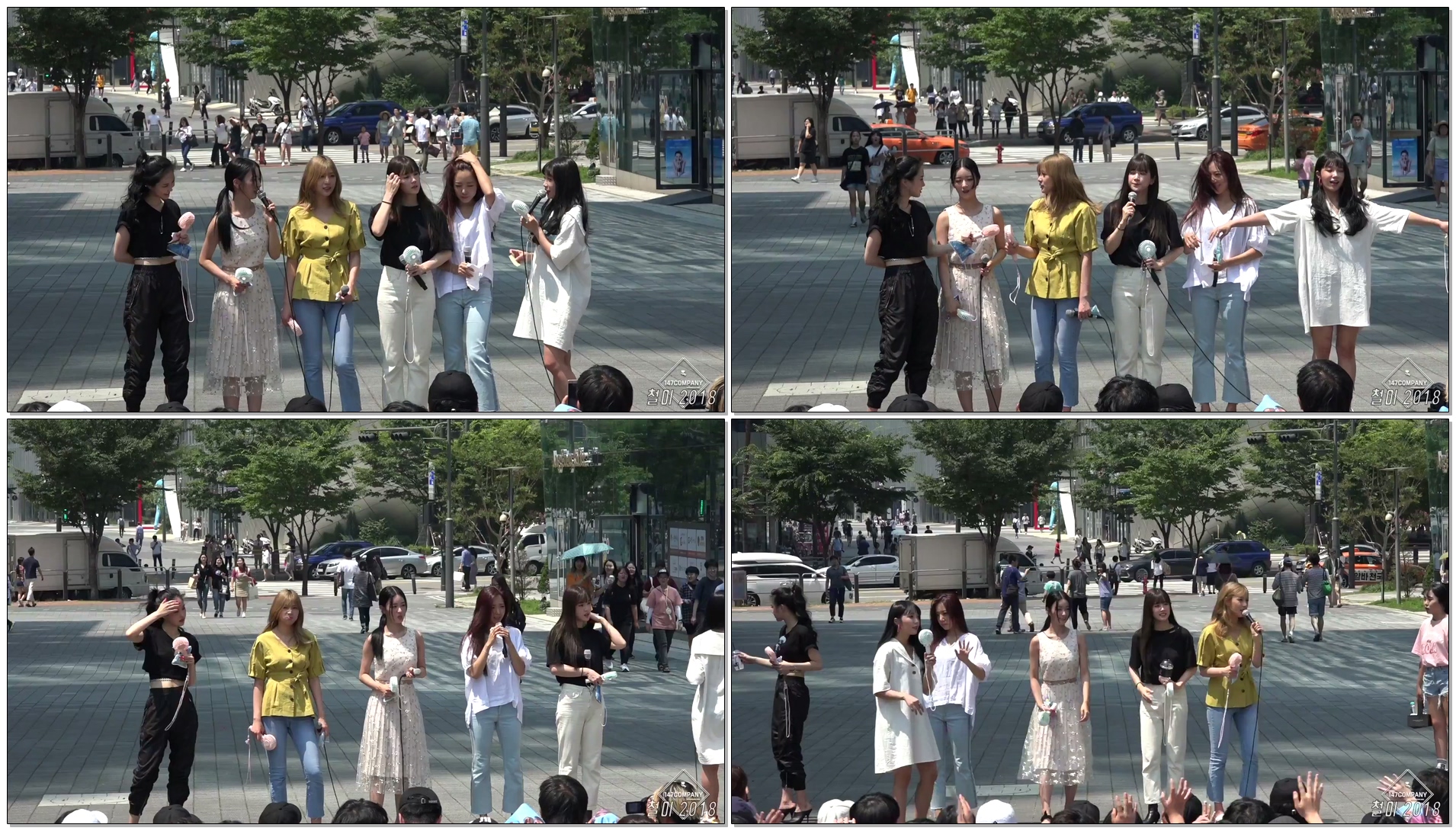 180721 에이핑크 (Apink) 전체 끝 BY 철이 147Company - 음악중심 미니팬미팅(직캠/fancam)