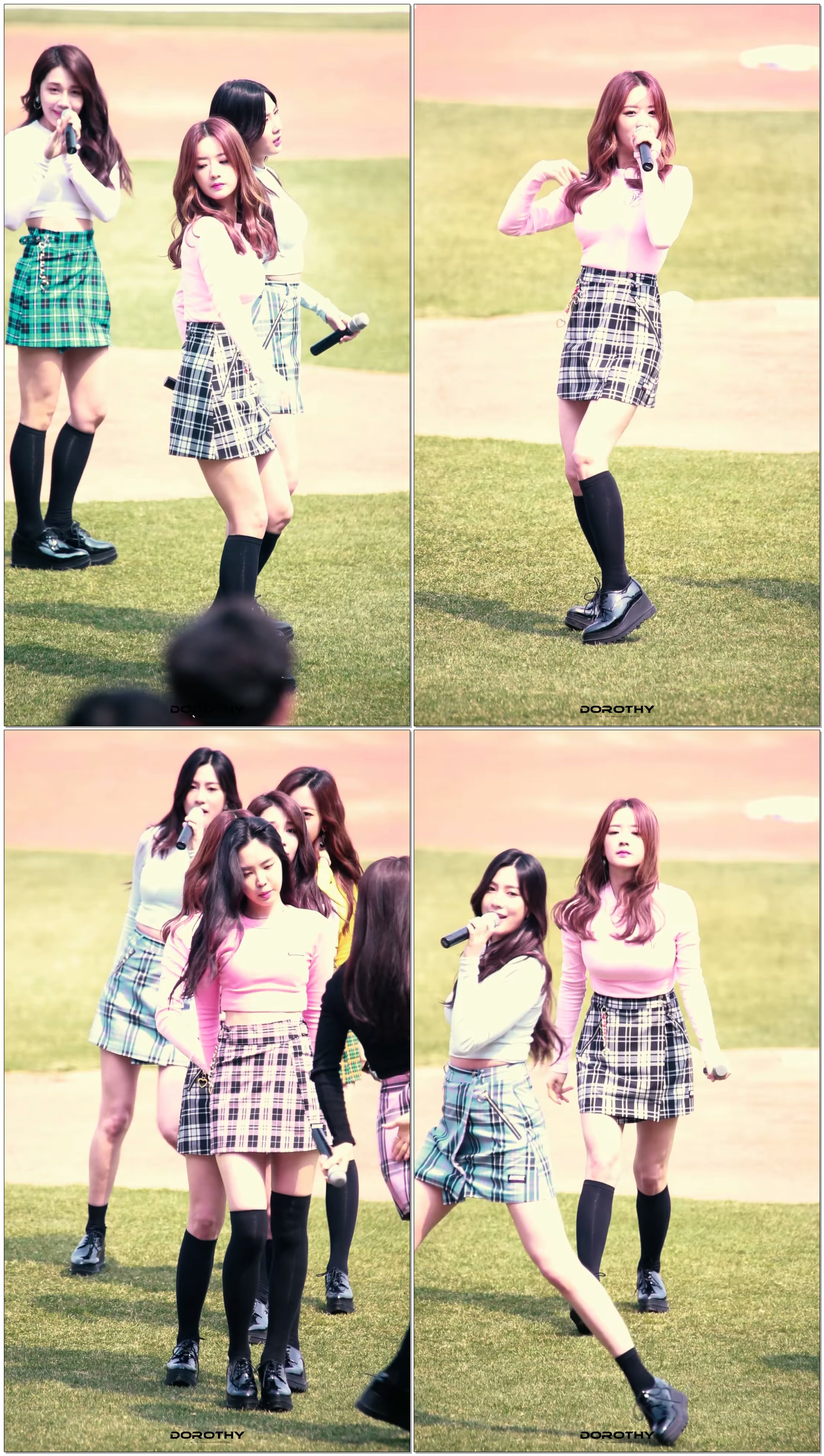 180324 2018 KBO리그 기아타이거즈 개막전 축하공연_ FIVE 보미 직캠 by DOROTHY