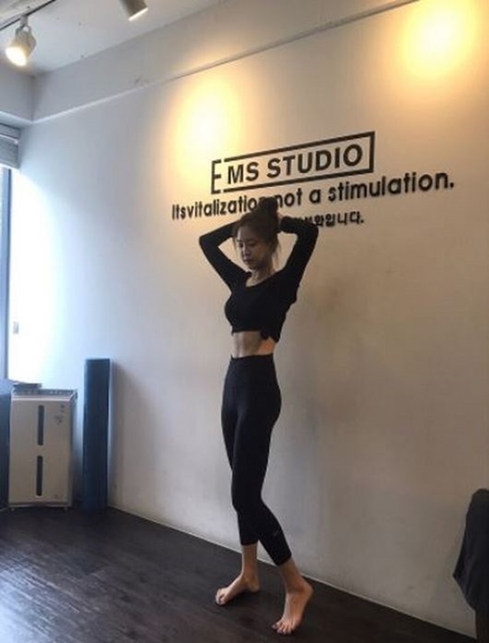 손나은,명실상부 레깅스 패션의 선두주자