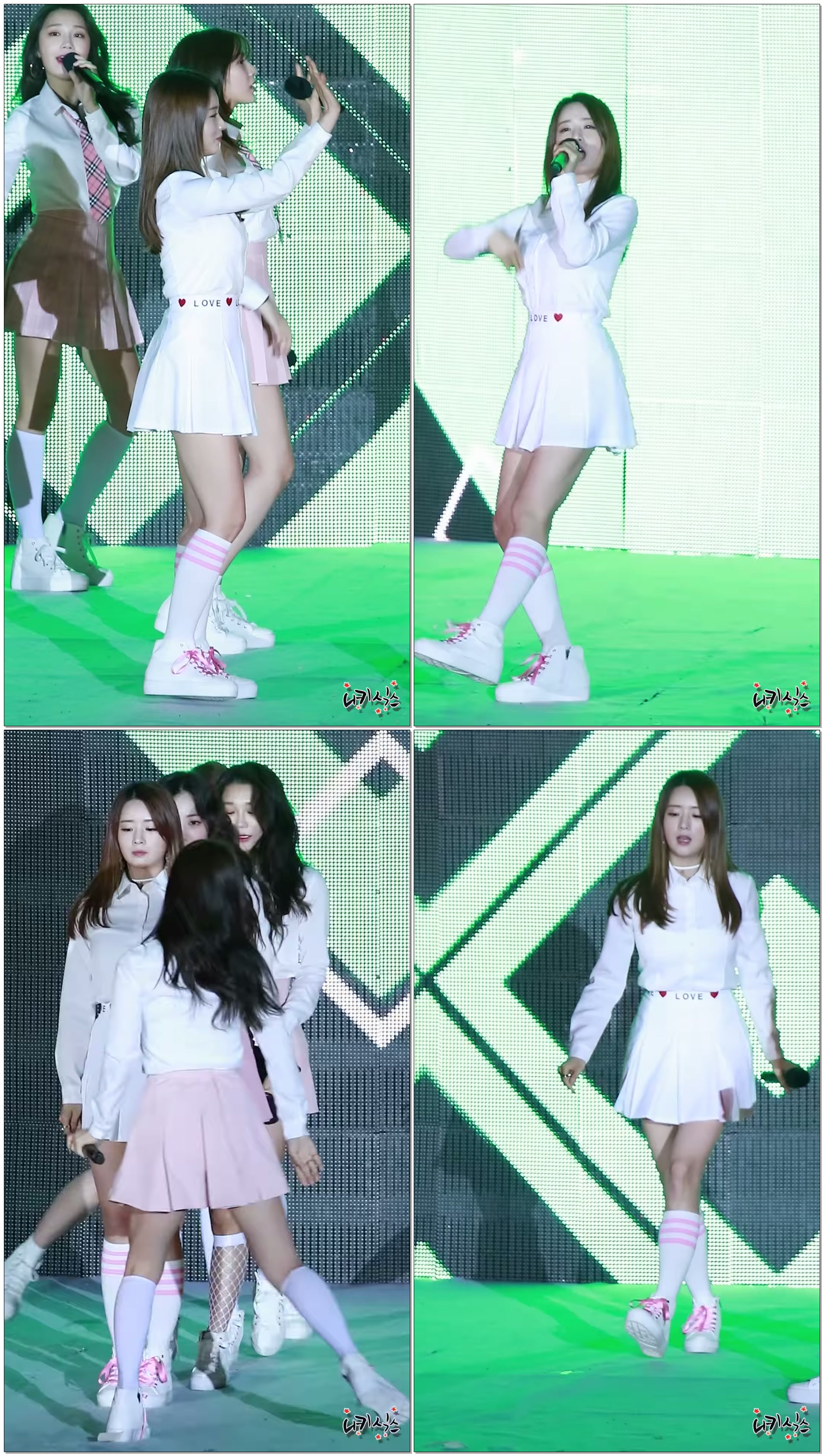 180426 에이핑크(Apink) 윤보미 FIVE 양평 경기도 체육대회 축하공연 직캠(Fancam) by 니키식스