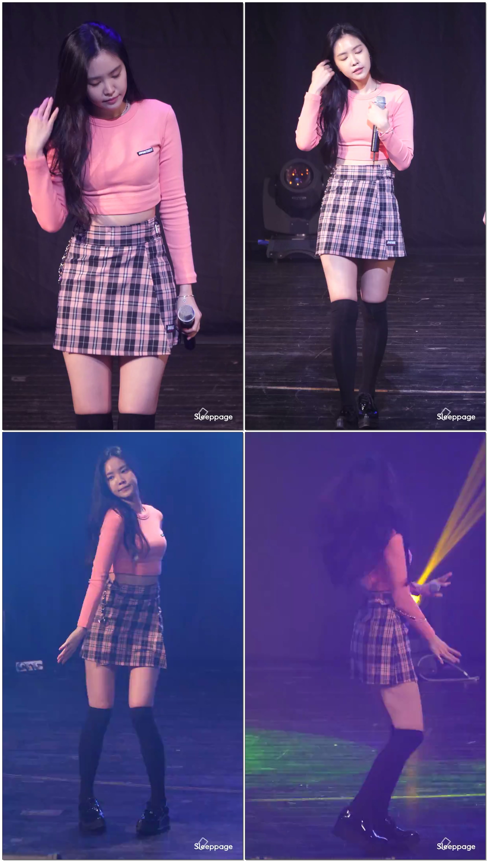[4K] 180324 에이핑크 APINK FULL CAM 음향사고 라이브 손나은 NAEUN @ 전라고개교50주년 By Sleeppage