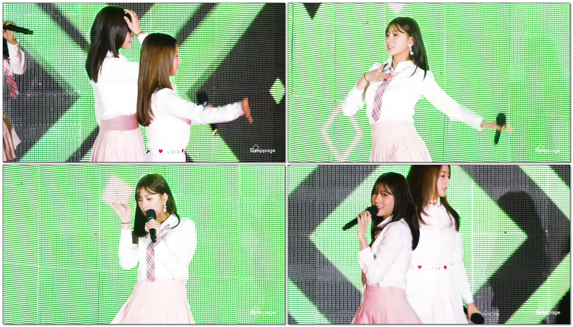 [4K] 180426 에이핑크 APINK 파이브 FIVE 오하영 Oh Hayoung @ 양평경기도민체전 by Sleeppage