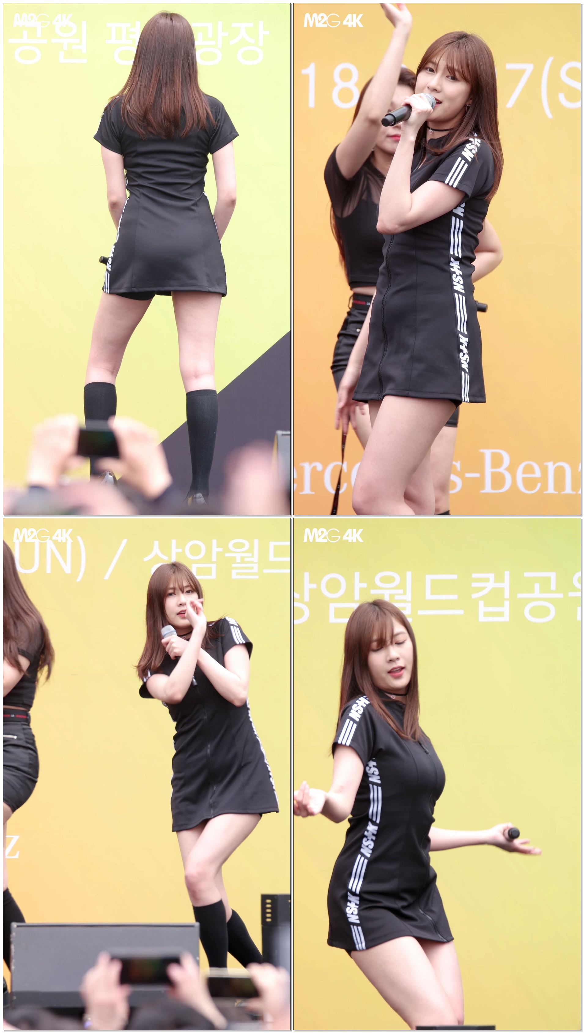 180527 에이핑크 오하영 ( Mr. chu ) 벤츠 기브 앤 레이스
