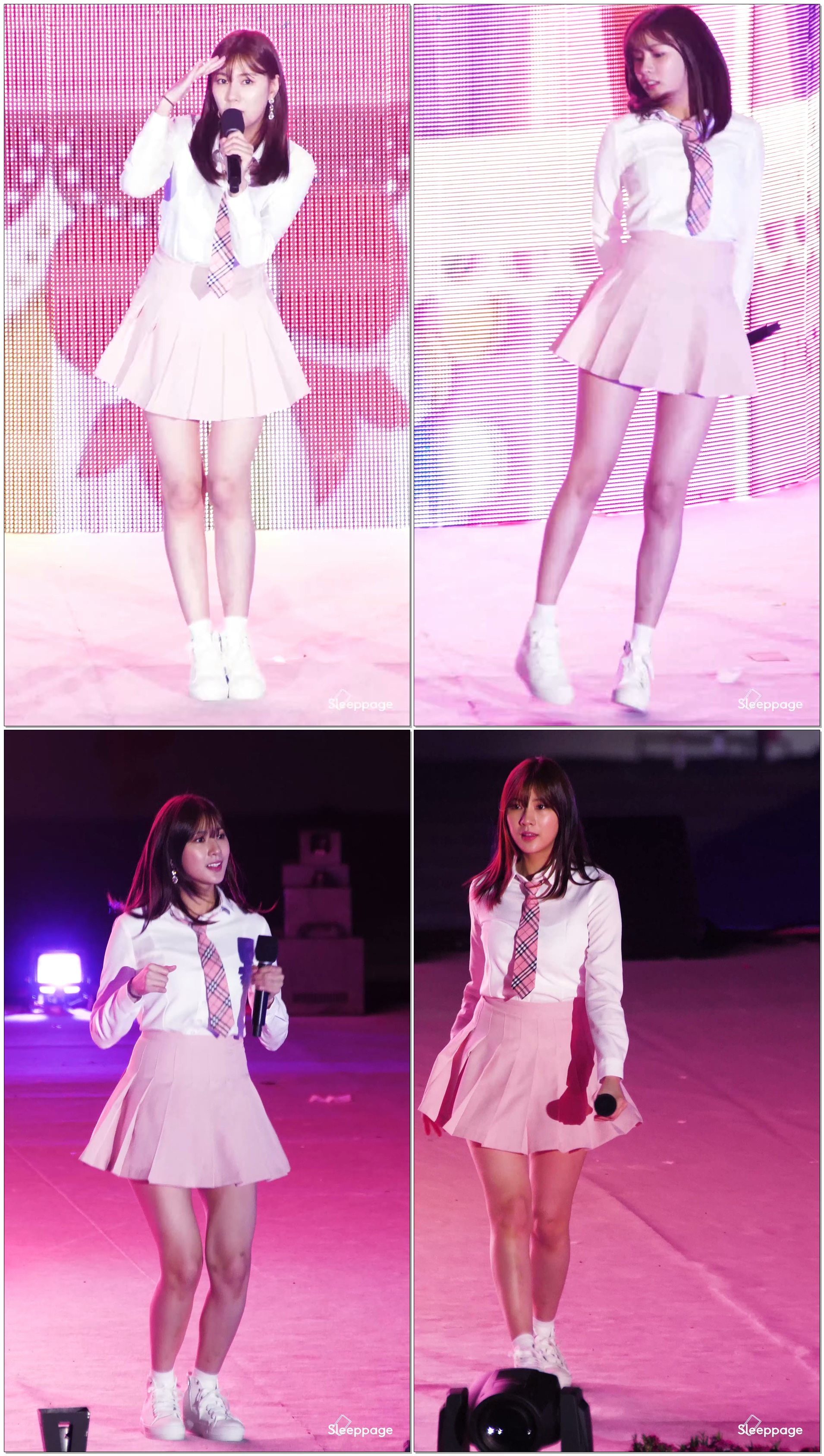 [4K] 180426 에이핑크 APINK 미스터 츄 Mr. Chu 오하영 Oh Hayoung @ 양평경기도민체전 by Sleeppage