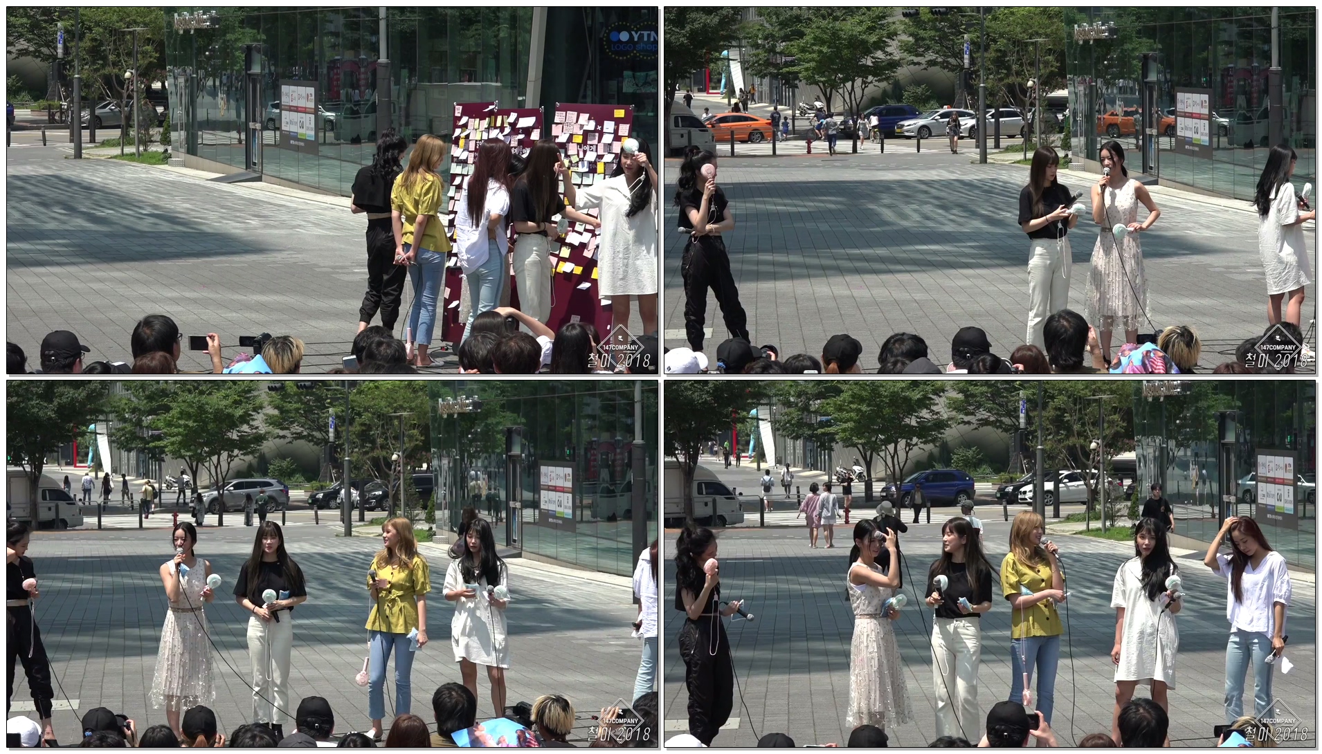 180721 에이핑크 (Apink) 전체 질문1 BY 철이 147Company - 음악중심 미니팬미팅(직캠/fancam)