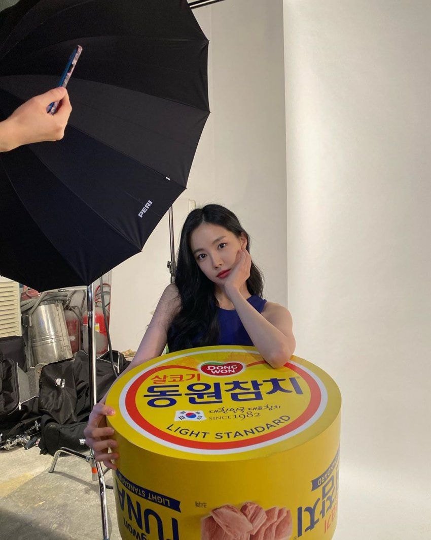 #에이핑크 #손나은 인스타그램 (with 펭수)