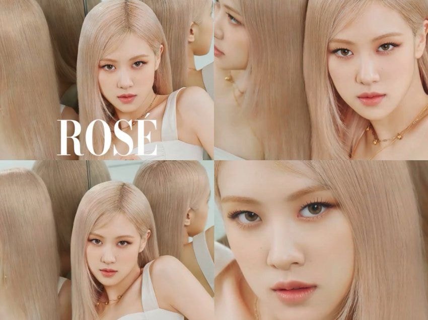 블랙핑크 오렌즈 광고 비주얼