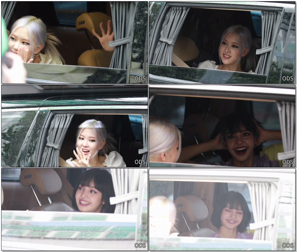 200712 #BLACKPINK (#블랙핑크) #로제 (#ROSÉ) #리사 (#LISA) - SBS 인기가요 퇴근길