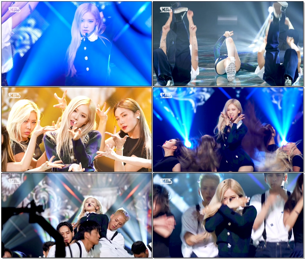 #ROSÉ #OnTheGround [페이스캠] 로제 'On The Ground' (ROSÉ FaceCam)│@SBS Inkigayo_2021.04.04