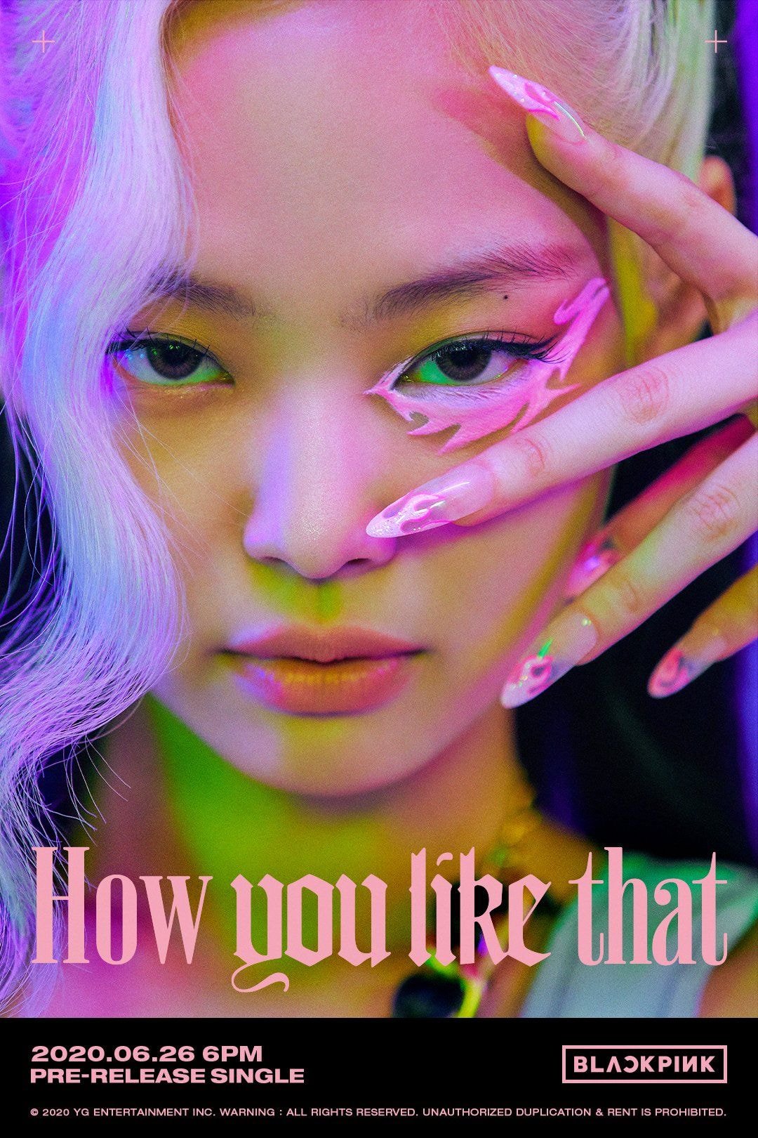 #블랙핑크 ‘How You Like That’ TITLE POSTER 타이틀 포스터 #3