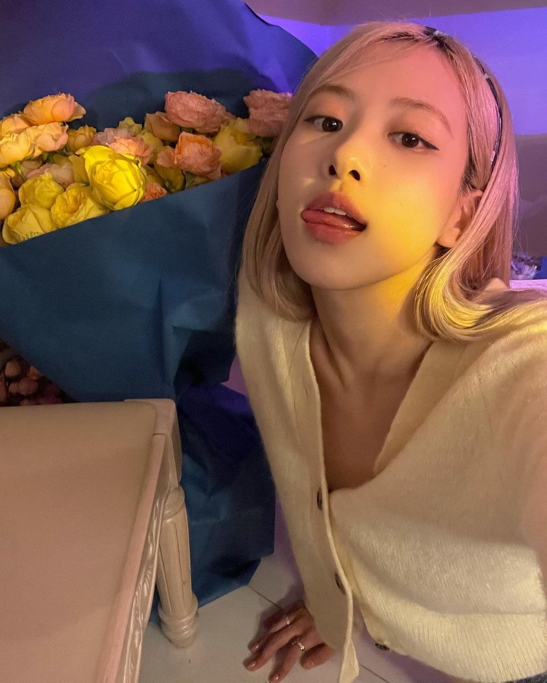 블랙핑크 로제 feat.티파니앤코,생로랑