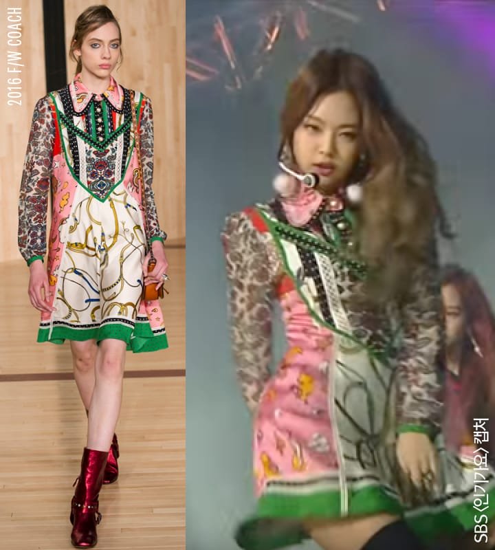 블랙핑크 제니 명품 옷 스타일링