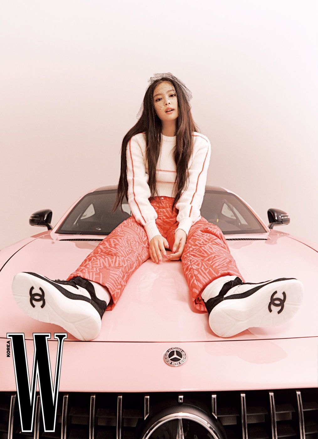 블랙핑크 제니 더블유코리아 11월호 화보