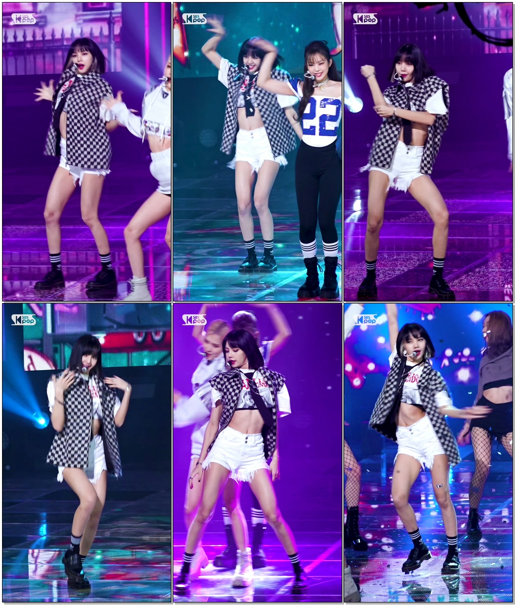 블랙핑크 리사 'Lovesick Girls' (BLACKPINK LISA FanCam)│@SBS Inkigayo_2020.10.18