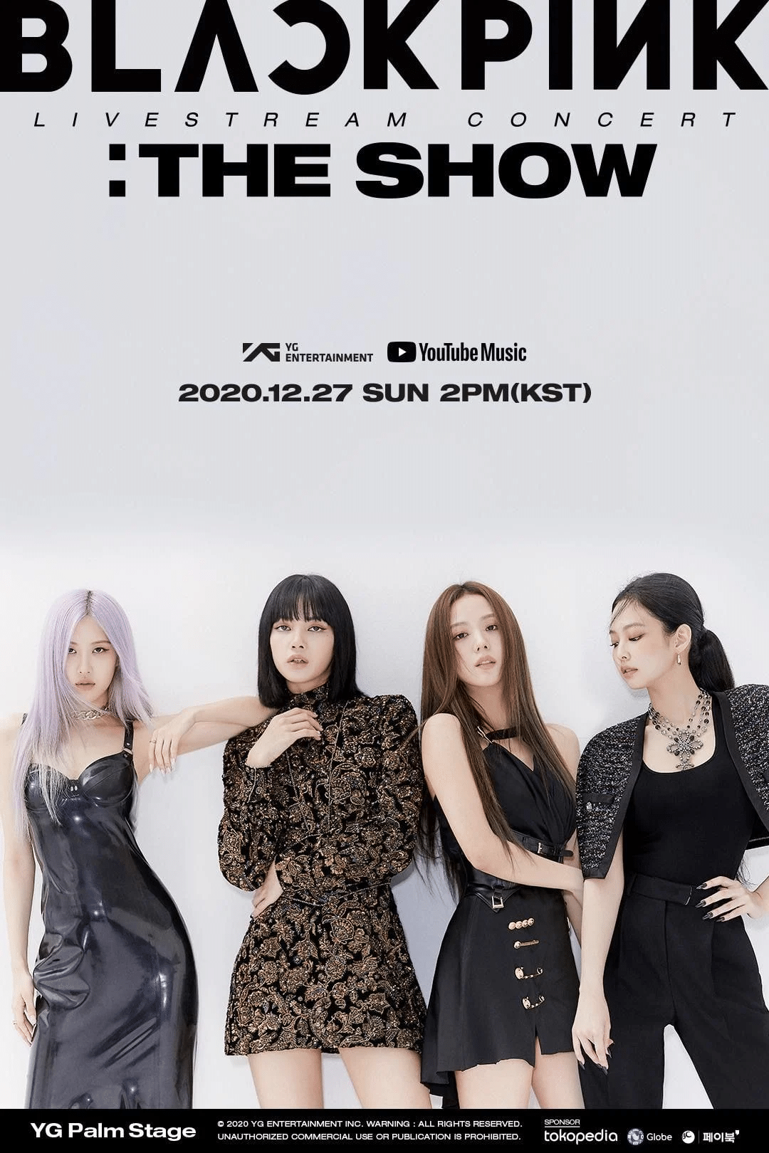 블랙핑크 BLACKPINK 온콘 <THE SHOW> 공지