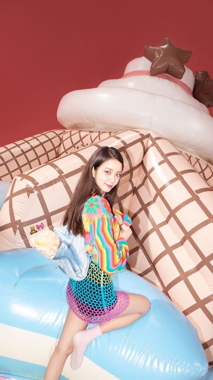 블랙핑크X셀레나고메즈 'Ice Cream' 지수 포스터