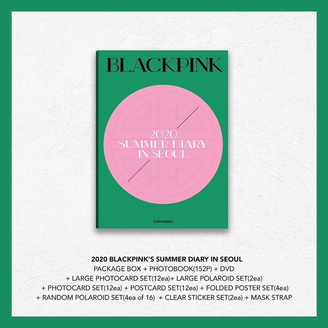블랙핑크 SUMMER DIARY IN SEOUL 사양
