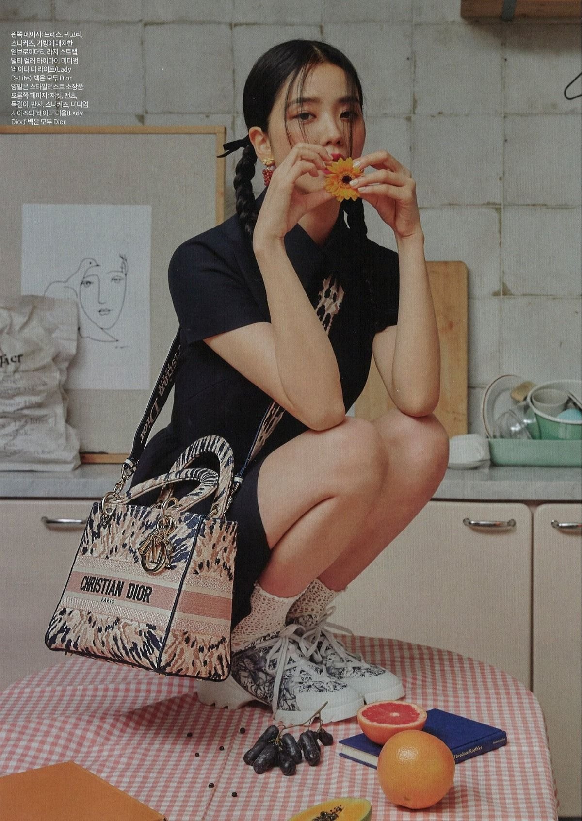 블랙핑크 지수 하퍼스 바자 12월호 화보