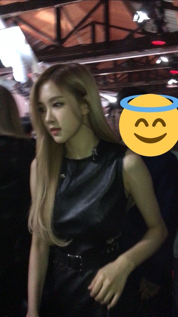 블랙핑크 로제 실물짤