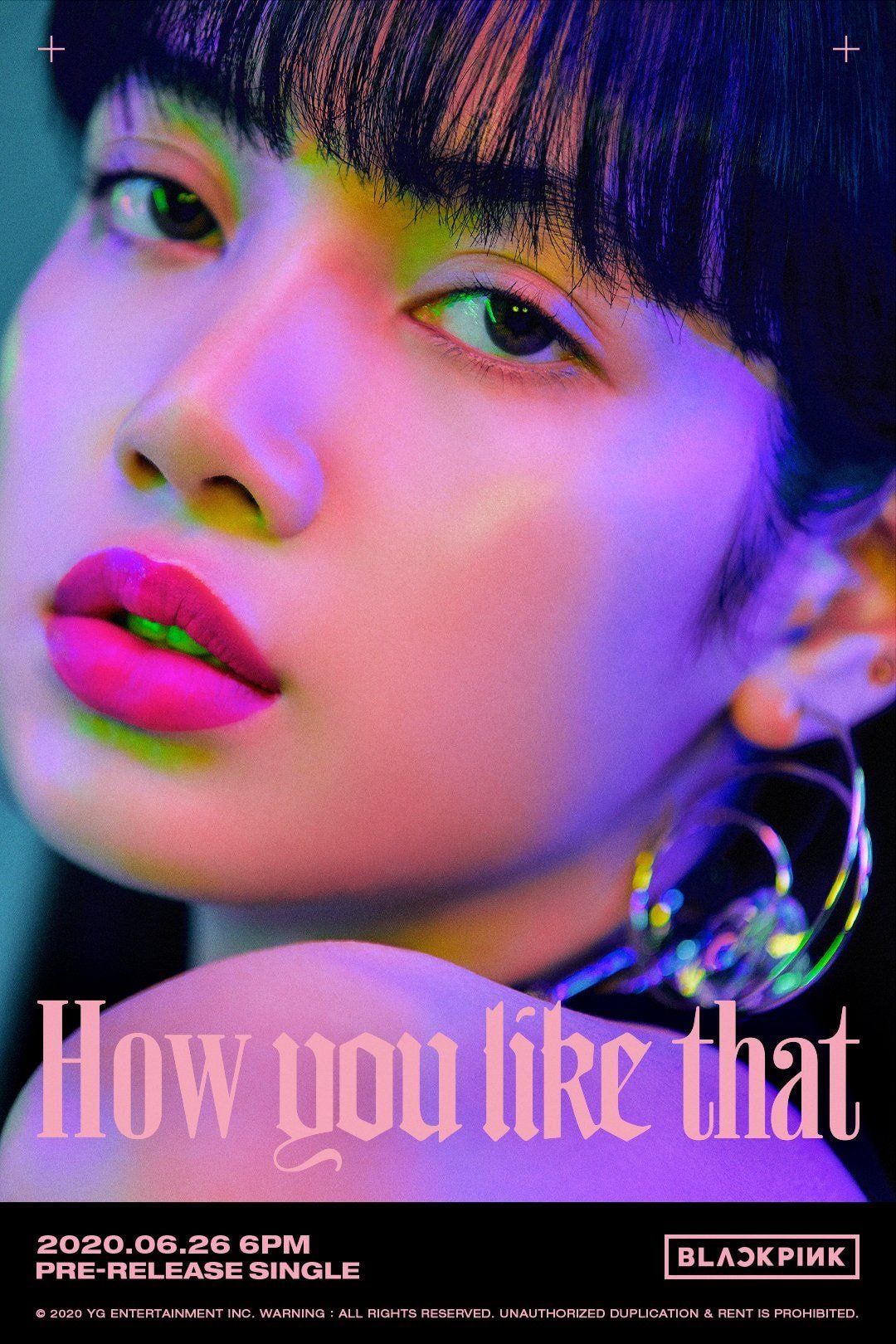 #블랙핑크 ‘How You Like That’ TITLE POSTER 타이틀 포스터 #3