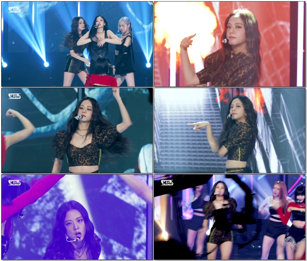 블랙핑크 지수 'How You Like That' (BLACKPINK JISOO FaceCam)│@SBS Inkigayo_2020.7.19