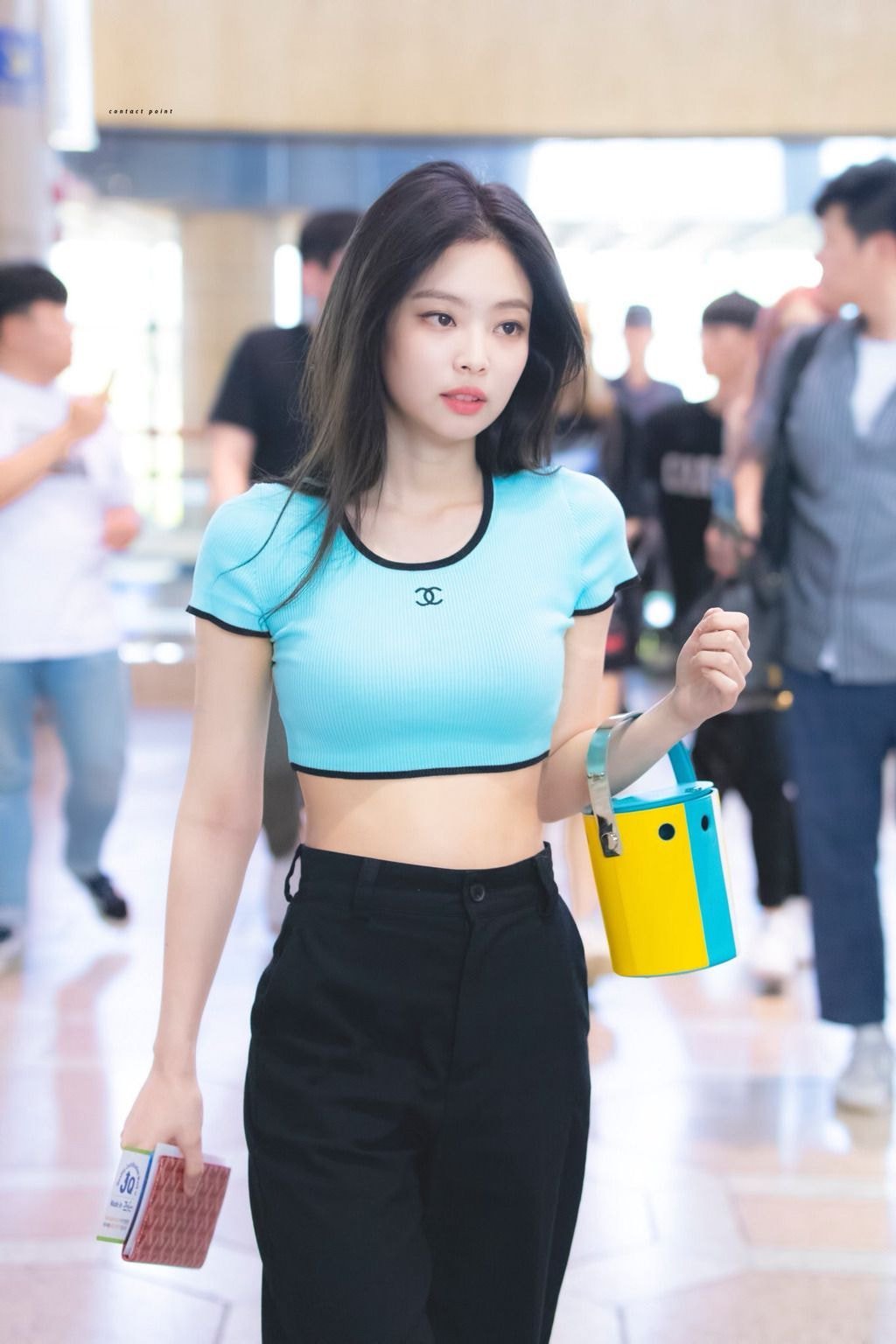 크롭티 제일 잘 소화하는 연예인 #블랙핑크